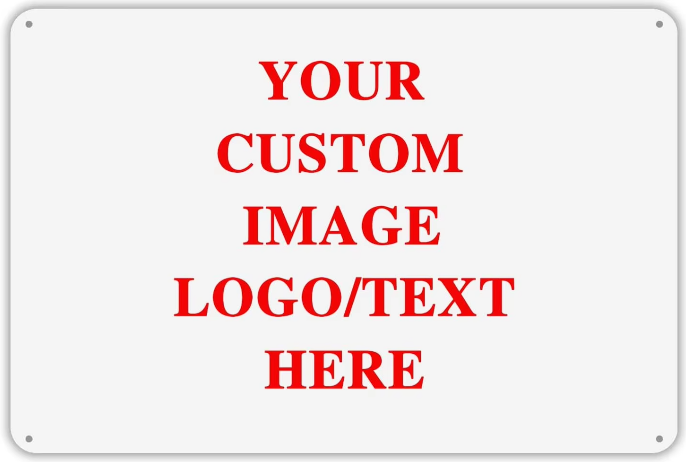Home Office Logo - Papan Tanda Kustom Desain Papan Logam