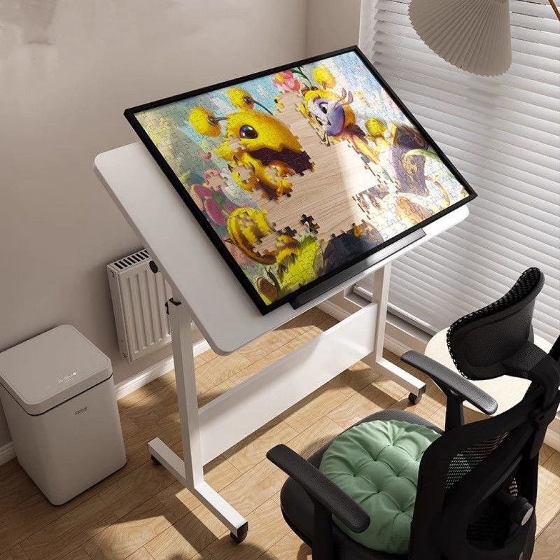Home Office Work Table - Meja Gambar Kayu Modern Kreatif, Dapat