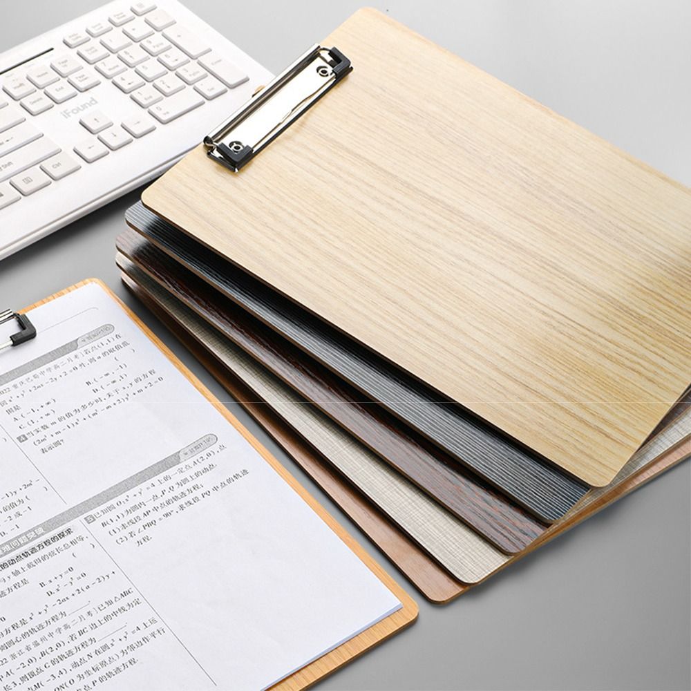 Document Scanner Portable - Folder Memo A4 Kayu Portabel Tempat