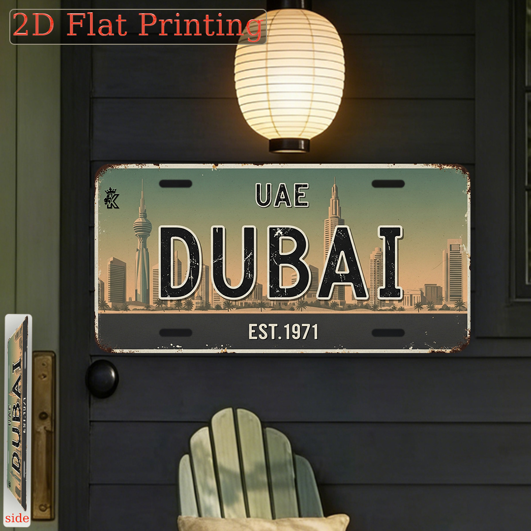Papan Nama Dubai UAE EST.1971  - Home Office Dubai ulasan dan harga