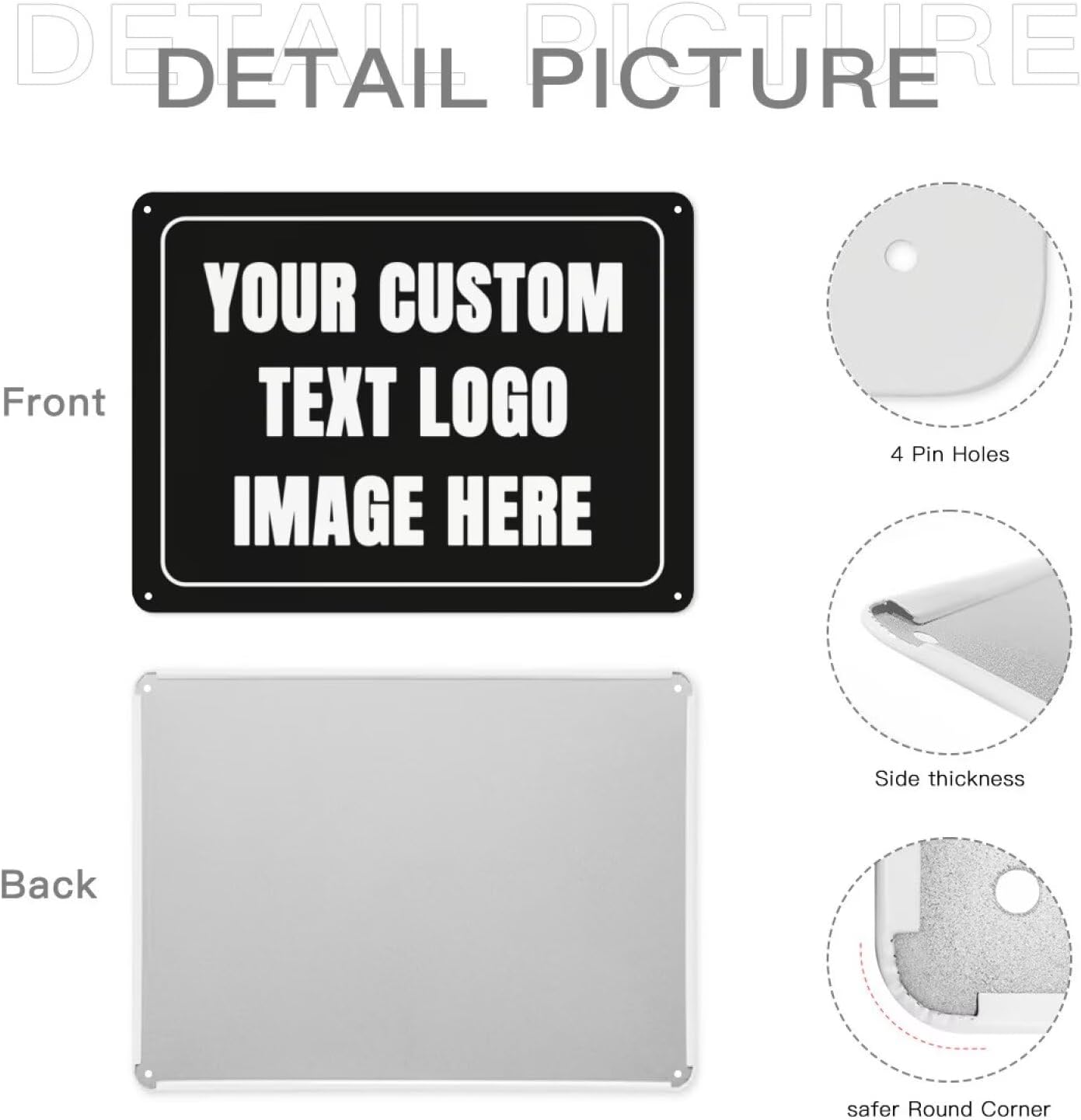 Papan Tanda Kustom Desain Papa - Home Office Logo ulasan dan harga
