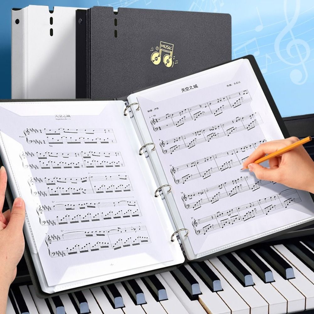 Mapa Musik Plastik Kreatif A4, - Document Scanner Portable ulasan dan harga