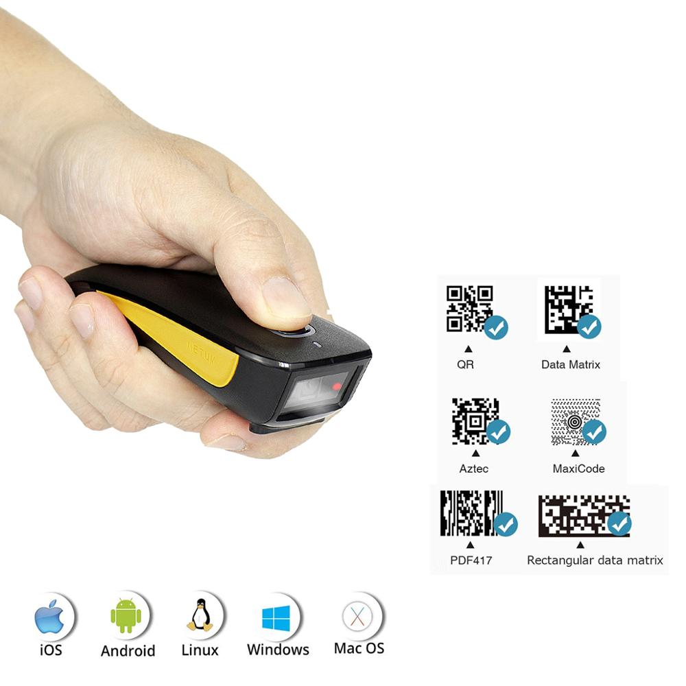 Pemindai Barcode 2D Nirkabel B - Document Scanner Portable ulasan dan harga