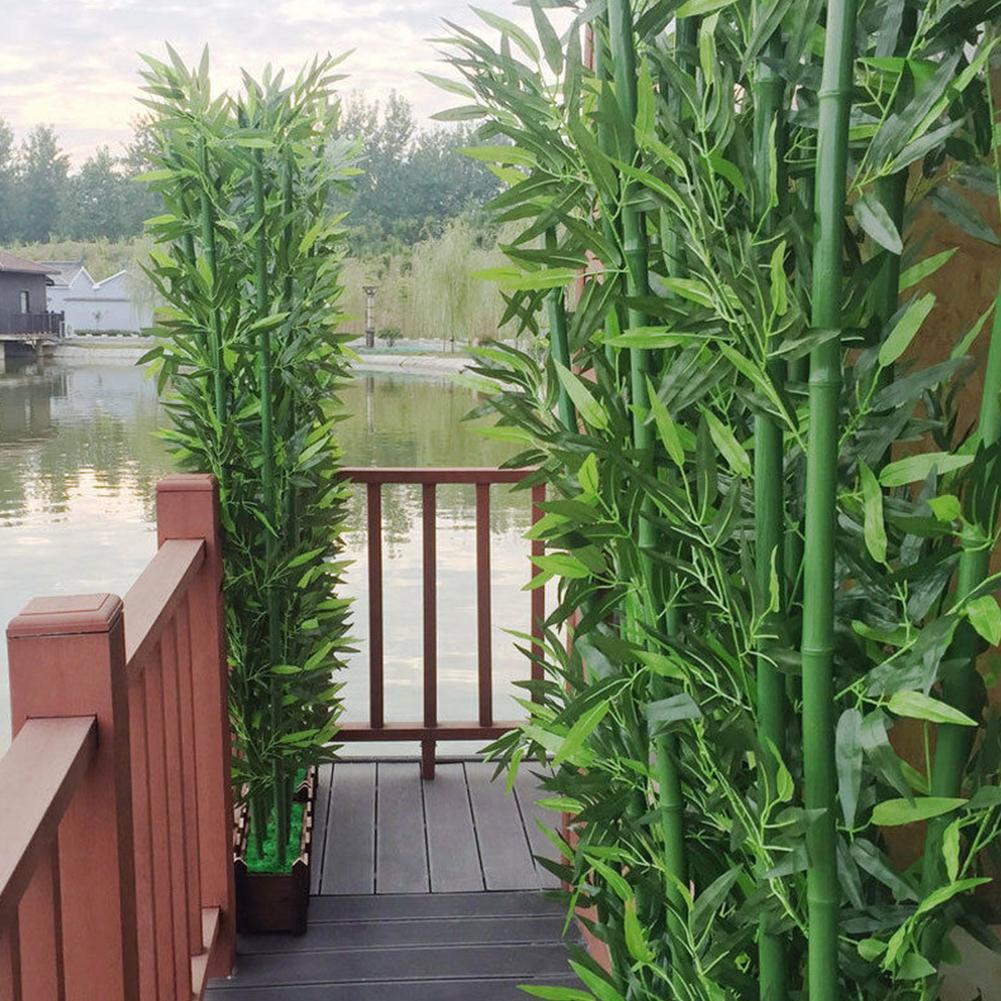 Tanaman bambu hijau buatan, da - Home Office Layout ulasan dan harga