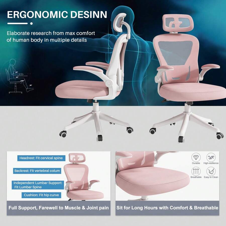 Kursi Kantor Ergonomis M903, K - Ergonomic Office Chair ulasan dan harga