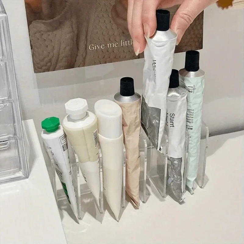 Organizer Kosmetik Plastik Tra - Home Office Work Table ulasan dan harga