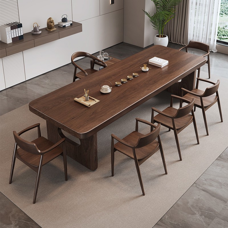 Set Nampan Meja Teh Kayu Solid - Home Office Room Inspiration ulasan dan harga