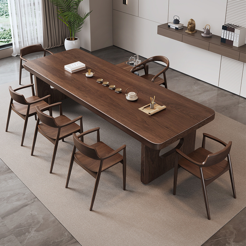 Set Nampan Meja Teh Kayu Solid - Home Office Room Inspiration ulasan dan harga