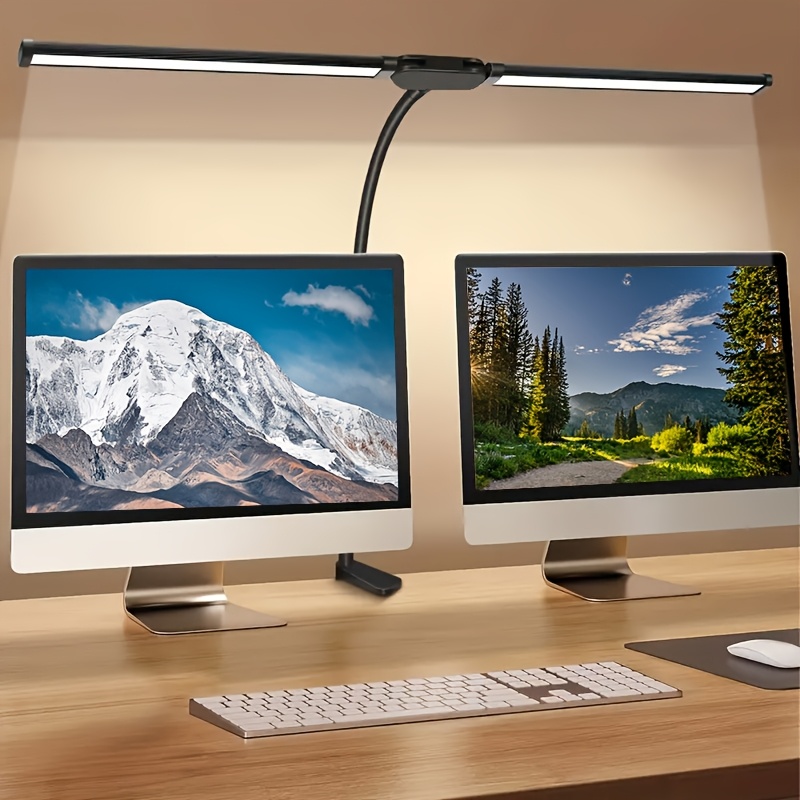 Lampu Meja LED Dua Kepala deng - Home Office Work Table ulasan dan harga